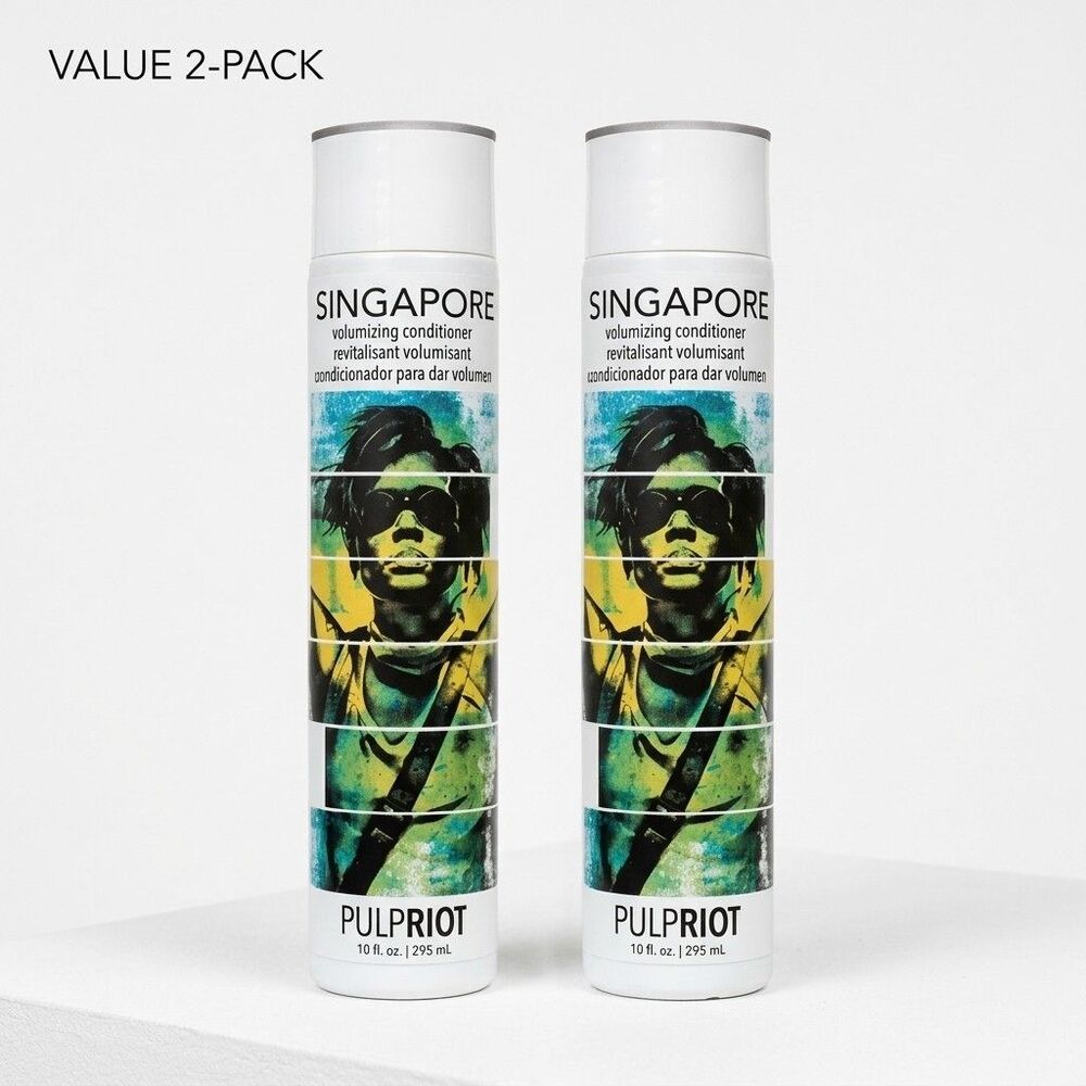 Pulp Riot Singapore Volumizing Conditioner 10 oz (pack of 2)